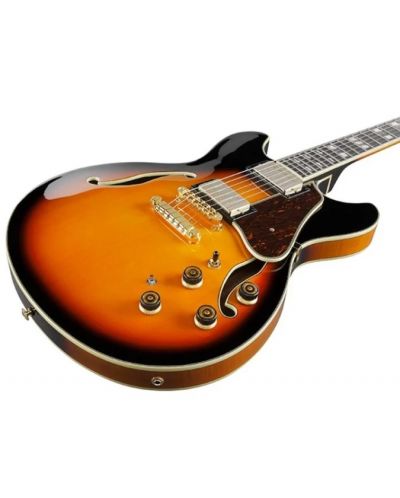 Poluakustična gitara Ibanez  -AS113 BS w/Case, Brown Sunburst - 3