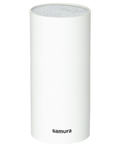 Stalak za noževe Samura - 22.5 x 11.5 cm, silikonsko punjenje, bijeli - 1