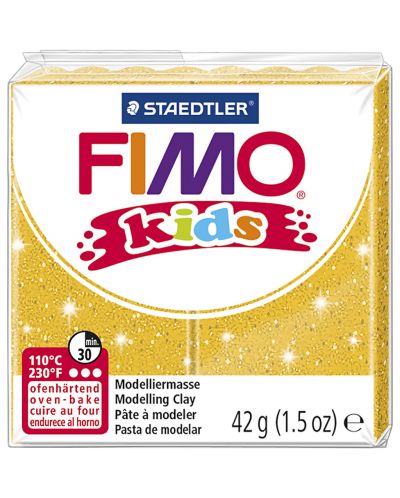 Polimerna glina Staedtler Fimo Kids - zlatne boje - 1