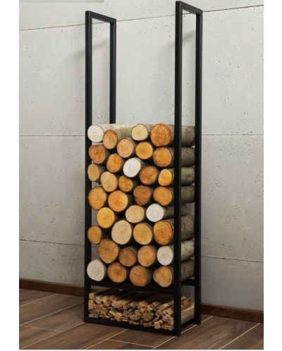 Stalak za drva Cook King - Atos, 120 x 40 x 20 cm, crni - 3