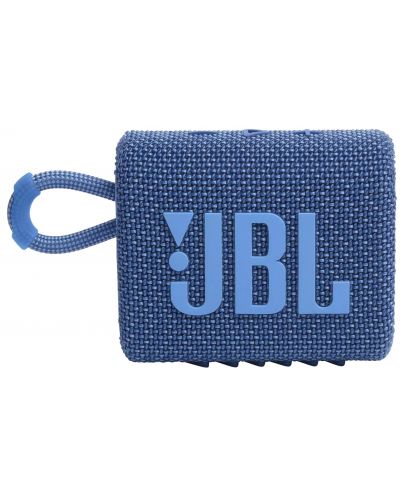 Prijenosni zvučnik JBL - Go 3 Eco, plavi - 5