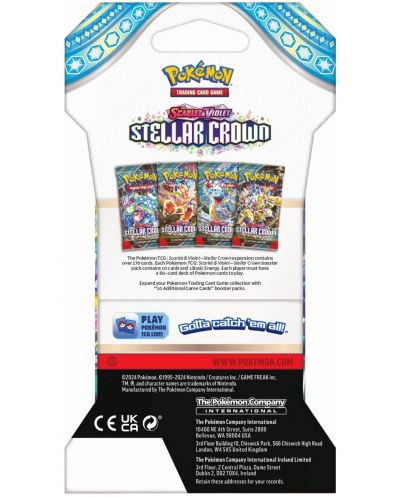 Pokemon TCG: Scarlet & Violet 7 Stellar Crown Sleeved Booster - 5