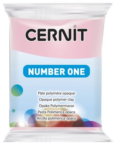 Polimerna glina Cernit №1 - Svijetlo ružičasta, 56 g - 1
