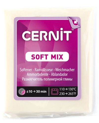 Polimerna glina Cernit Soft Mix - Bež, 56 g - 1