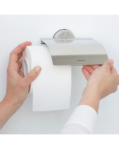 Stalak za toaletni papir Brabantia - Profile, Matt Steel - 3