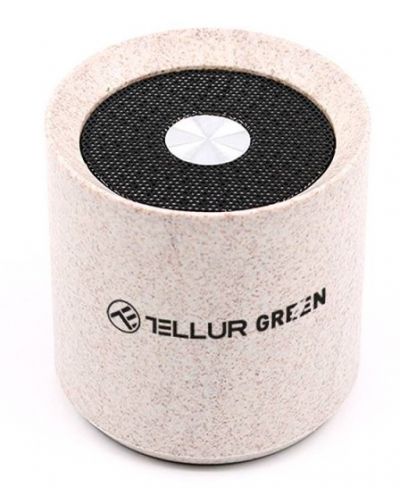 Prijenosni zvučnik Tellur - Green, bež - 1