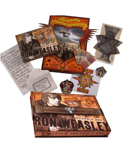 Poklon set The Noble Collection Movies: Harry Potter - Ron Weasley Artefact Box - 2
