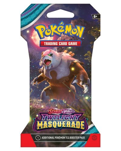 Pokemon TCG: Scarlet & Violet 6 Twilight Masquerade Sleeved Booster  - 2