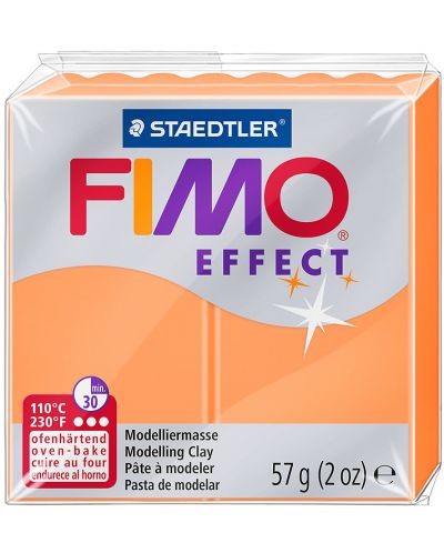 Polimerna glina Staedtler Fimo Effect - 57 g, narančasta - 1