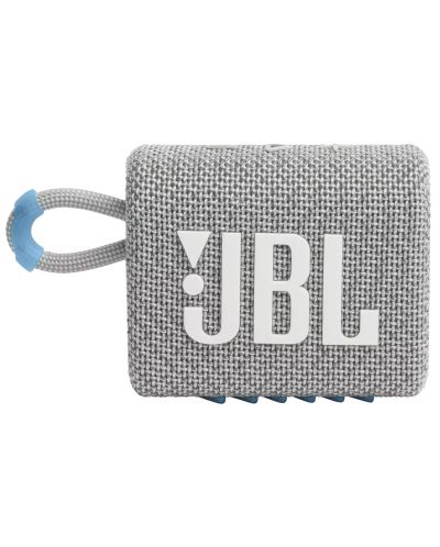 Prijenosni zvučnik JBL - Go 3 Eco, bijelo/sivi - 5