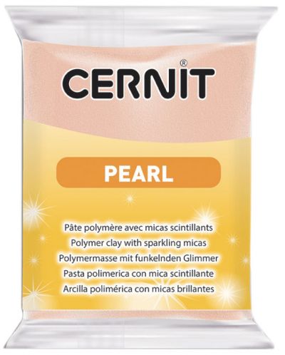 Polimerna glina Cernit Pearl - Ružičasta, 56 g - 1