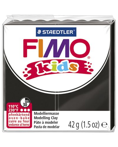 Polimerna glina Staedtler Fimo Kids - crna - 1