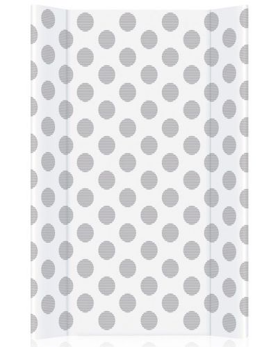 Podloga za prematanje s tvrdom bazom Lorelli - Bijela sa sivim točkicama, 50 х 80 cm - 2