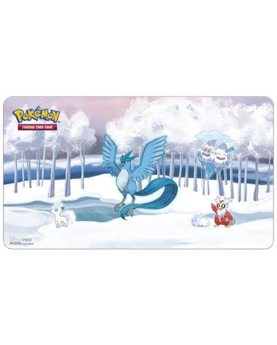 Podloga za kartaške igre Ultra Pro Playmat Pokemon TCG: Gallery, Frosted Forest - 1