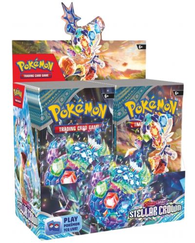 Pokemon TCG: Scarlet & Violet 7 Stellar Crown Booster Display - 1