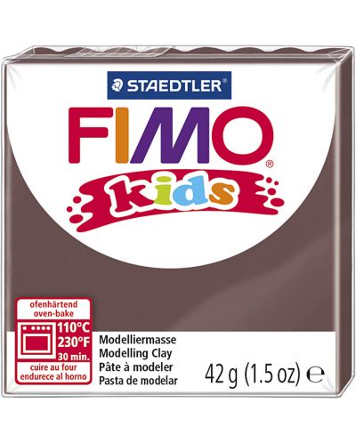 Polimerna glina Staedtler Fimo Kids - smeđa - 1