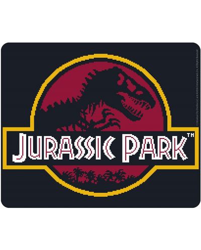 Podloga za miš ABYstyle Movies: Jurassic Park - Pixel Logo - 1