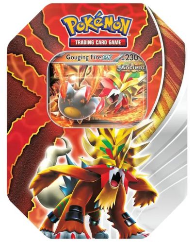 Pokemon TCG: Paradox Destinies Tin - Gouging Fire - 1