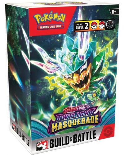 Pokemon TCG: Scarlet & Violet 6 Twilight Masquerade Build and Battle Box - 1