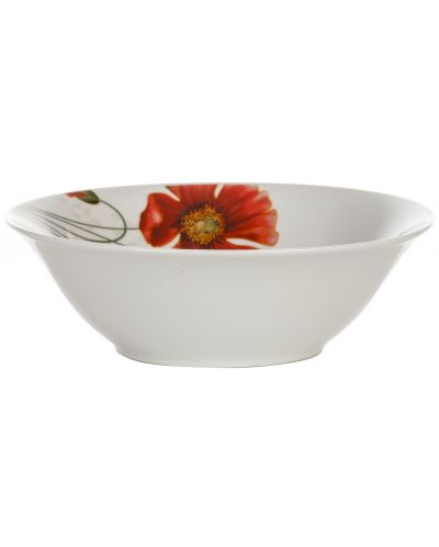 Porculanska zdjela Morello - Red Poppy, 18 cm - 2
