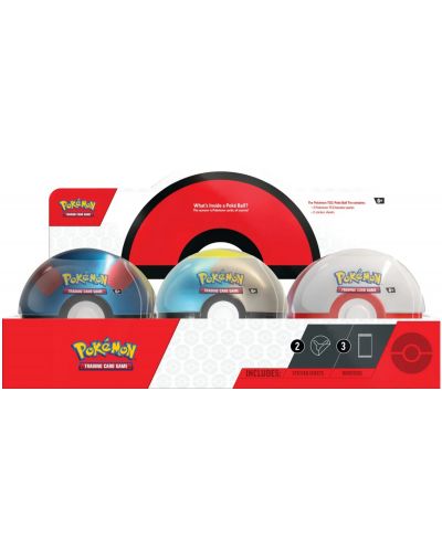 Pokemon TCG: 2024 Poke Ball Tin, asortiman - 1