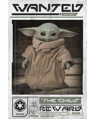 Maxi poster Pyramid Television: The Mandalorian - Wanted (The Child) - 1