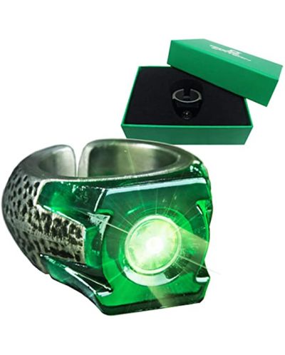 Prsten The Noble Collection DC Comics: Green Lantern - Light-Up Ring - 2