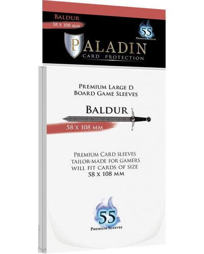 Štitnici za kartice Paladin - Baldur 58 x 108 (55 kom.) - 1