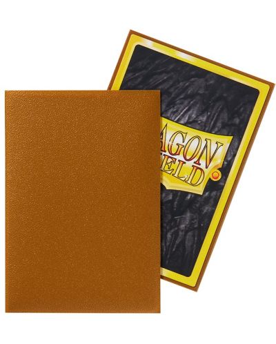 Štitnici za kartice Dragon Shield Sleeves - Small Matte Gold (60 komada) - 3