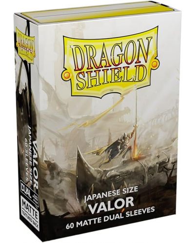 Štitnici za kartice Dragon Shield Dual Sleeves - Small Matte Valor (60 komada) - 1