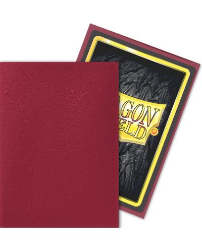 Štitnici za kartice Dragon Shield Sleeves - Matte Blood Red (100 komada) - 3