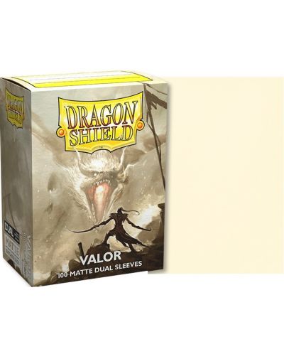 Štitnici za kartice Dragon Shield Dual Valor Sleeves - Matte (100 komada) - 2