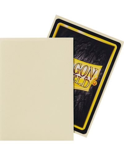 Štitnici za kartice Dragon Shield Sleeves - Matte Ivory (100 komada) - 3