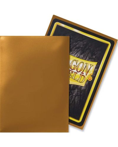 Štitnici za kartice Dragon Shield Classic Sleeves - Gold (100 komada) - 3