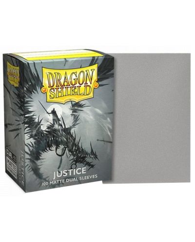 Štitnici za kartice Dragon Shield Dual Sleeves - Matte Justice (100 komada) - 2