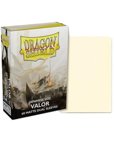 Štitnici za kartice Dragon Shield Dual Sleeves - Small Matte Valor (60 komada) - 2