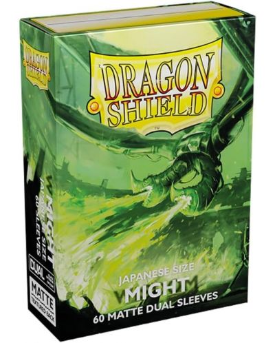 Štitnici za kartice Dragon Shield Dual Might Sleeves - Small Matte (60 komada) - 1