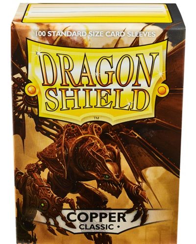 Štitnici za kartice Dragon Shield Classic Sleeves - Copper (100 komada) - 1