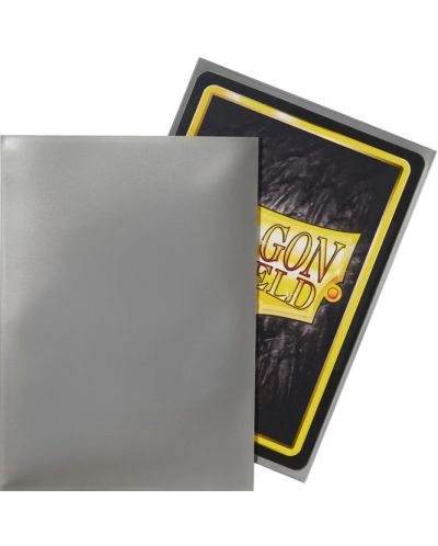 Štitnici za kartice Dragon Shield Classic Sleeves - Silver (100 komada) - 3
