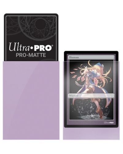 Štitnici za karte Ultra Pro - PRO-Matte Small Size, Lilac (60 kom.) - 2