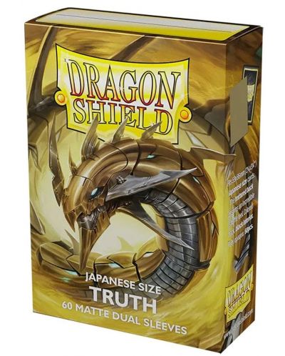 Štitnici za kartice Dragon Shield Dual Sleeves - Small Matte Truth (60 komada) - 1