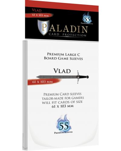 Protektori za igraće karte Paladin - Vlad 61x103 (Adrenaline, Tash-Kalar) - 2