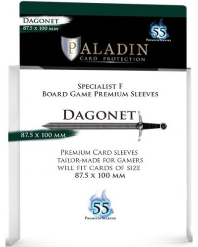 Štitnici za kartice Paladin - Dagonet 87.5 x 100 (55 kom.) - 1