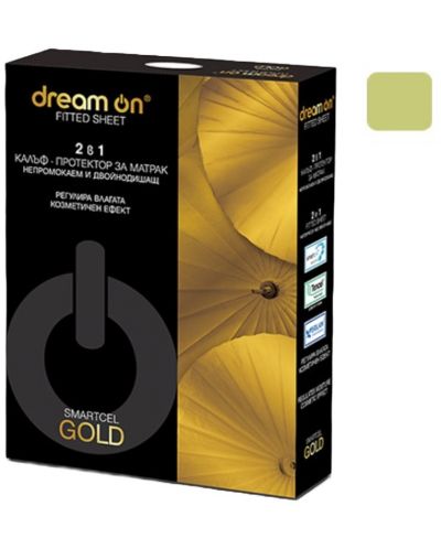 Zaštita za madrac Dream On - Smartcel Gold, zelena - 1