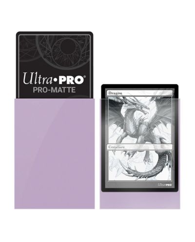 Štitnici za karte Ultra Pro - PRO-Matte Standard Size, Lilac (50 kom.) - 2