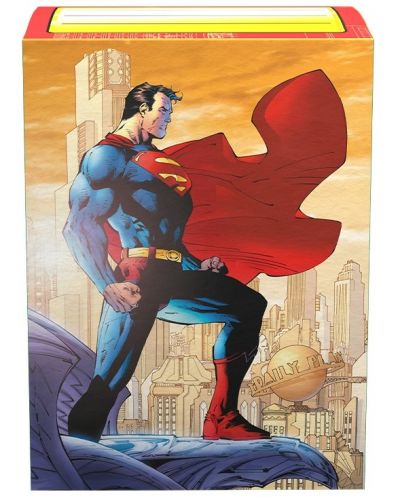 Štitnici za kartice Dragon Shield - Standard Brushed Art Superman 2 (100 kom.) - 1