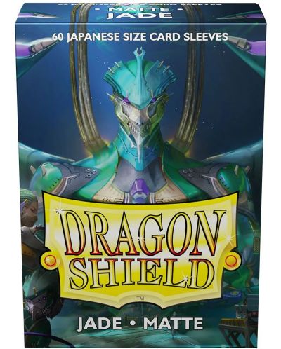 Štitnici za kartice Dragon Shield Sleeves - Small Matte Jade (60 komada) - 1