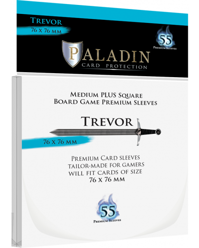 Štitnici za kartice Paladin - Trevor 76 x 76 (55 kom.) - 1