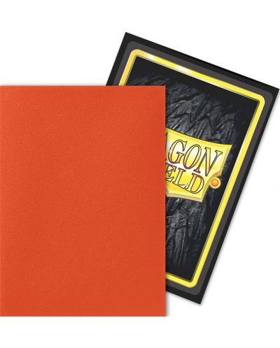 Štitnici za kartice Dragon Shield Dual Sleeves - Matte Ember (100 komada) - 3