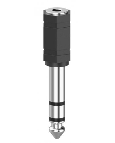 Adapter Hama - 3.5 mm/6.3 mm, crni - 1